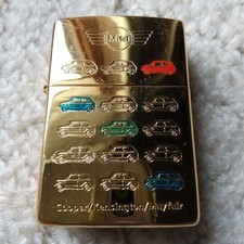 Briquet MINI Cooper Gold Zippo