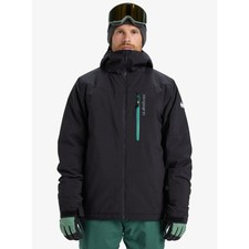 Veste Quiksilver Titano 10K Noir Vrai Snowboard 2026 Ski Neuf M