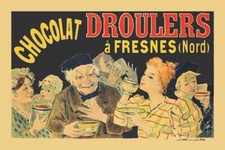PUBLICITé CHOCOLAT DROULERS