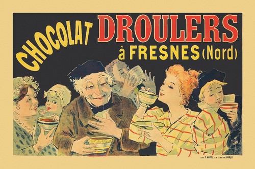Publicité chocolat droulers - publicité,