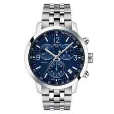 Montre Homme Tissot Prc 200 Chronographe Bleu Argenté T114.417.11.047.00 NEUV...