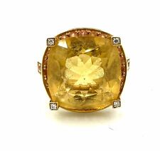 MAUBOUSSIN - Couleur d'amour - Bague citrine, saphirs oranges et diamants - 6 g