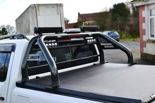 Rouleau Barre + Leds + Frein Léger + Capote Pour Mitsubishi l200 2015-2019 Noir