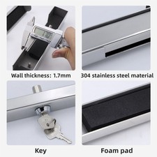 Serrure moteur hors-bord inox