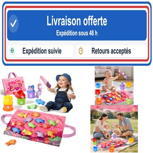 Jouet montessori pêche la - jouet,