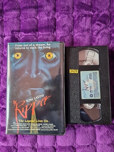 Vhs the ripper tom - vhs,