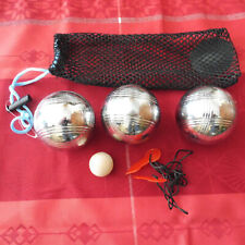 3 BOULES DE PÉTANQUE -  710 gr - d = 73 mm -