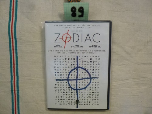 Dvd zodiac mark ruffalo - dvd,