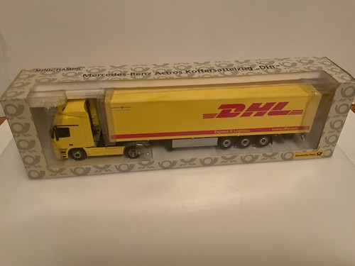 Mercedes benz actros dhl - mercedes,