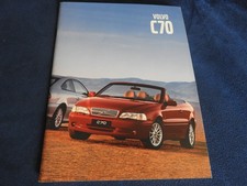 Catalogue volvo c70 - coupé, /