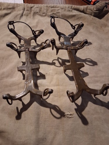 Paire crampons glace 2 - glace,