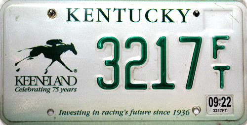 Kentucky keeneland course - kentucky,