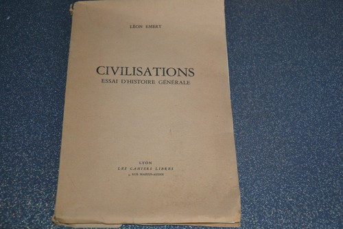 Civilisations essai histoire - essai, d'histoire