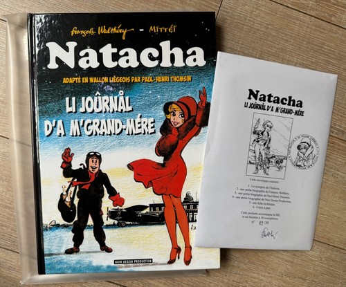 Dédicace walthery journal - bd,