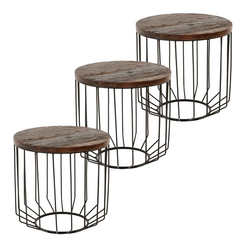 Table appoint bois massif - bois,