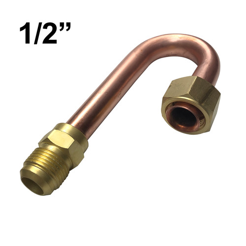 Coude cuivre 180 - 1/2", sae