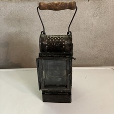 Ancienne Lanterne, Lampe à carbure Albert BUTIN PARIS train  type SNCF 1920