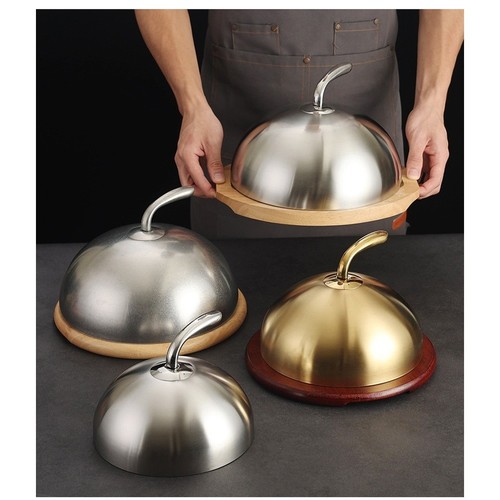 Cloche alimentaire ronde - d?me,
