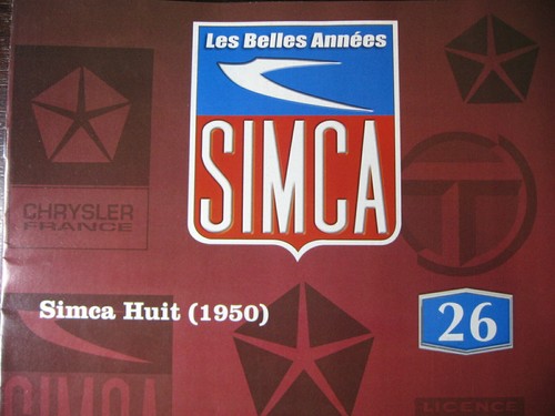 Fascicule booklet simca 8 - 26,