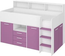 Lit Armoire tiroir Enfants Neo