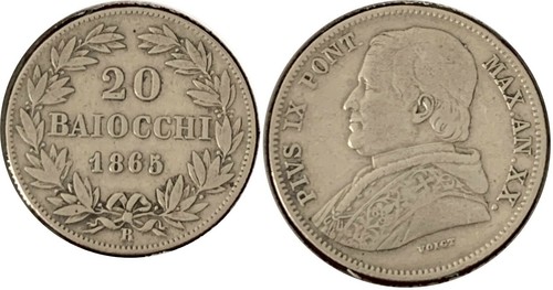 Baiocchi 1862 1865 pivs - baiocchi, +