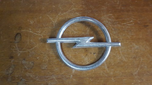 Logo aluminium ancien opel - aluminium,
