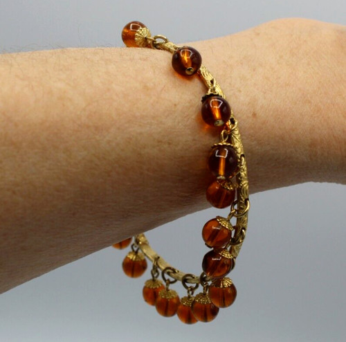 Ancien bracelet jonc - bracelet, laiton