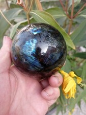 662g  SPHERE BOULE LABRADORITE