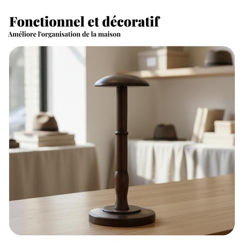 Support tête pour chapeau - support,