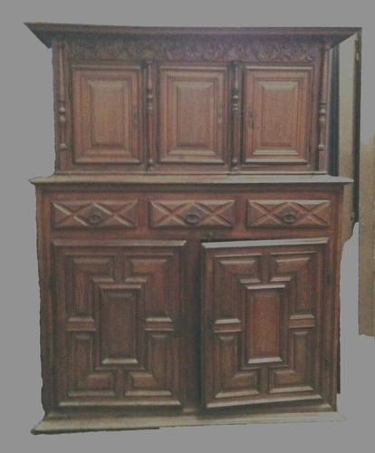 Meuble deux corps renaissance - meuble,