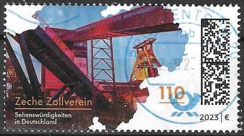 Timbre minéraux mines - timbre,