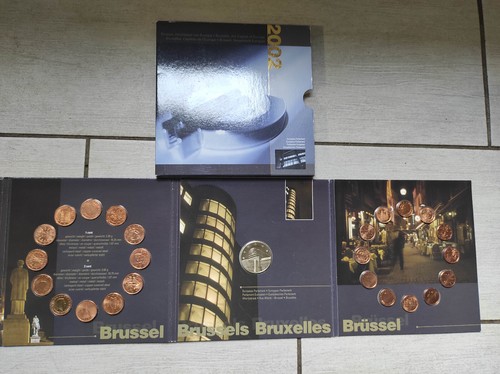 Coffret belgique euro 2002 - coffret, bu