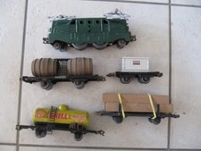 RAME BLZ + 4 WAGONS  ECHELLE 0 NO LR HORNBY CR JOUSTRA  BING