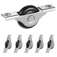  Lot de 6 roulettes pour portes coulissantes de placard - Roulettes pour armoire