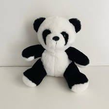 NEUF Peluche Panda Degree Bear 22cm - Noir Et Blanc Doux Doudou Rare Collection