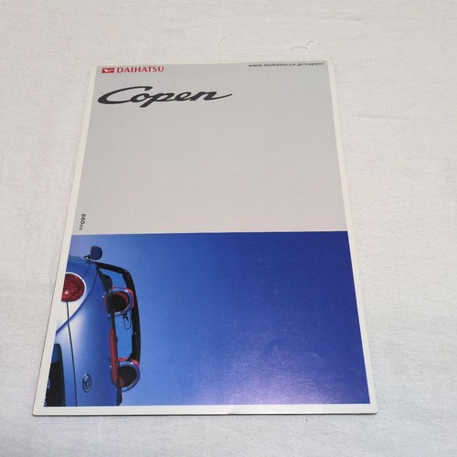 Catalogue daihatsu copen car - catalogue,