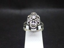Bague Or blanc 750/ème de