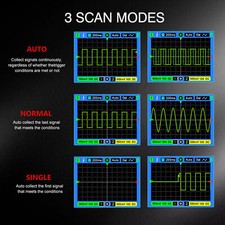 Oscilloscope Numérique Oscilloscope Portatif à écran TFT De 2 4 Pouces Avec