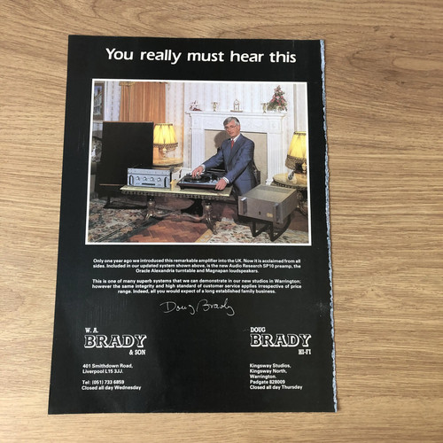 Hifis30 magazine advert - hifis30,