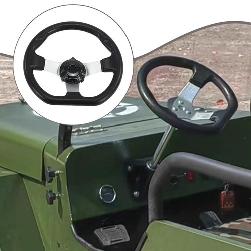 Volant noir pour - , voiturettes