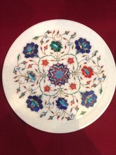 12 " Marbre Plaque Décorative