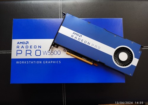 Amd pro w5500 gddr6 - amd, go