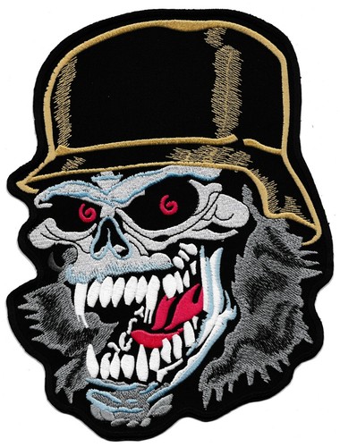 Patch écusson skull tête - , de