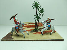 Diorama - Spahis en Fantasia Quiralu (décor avec figurines)