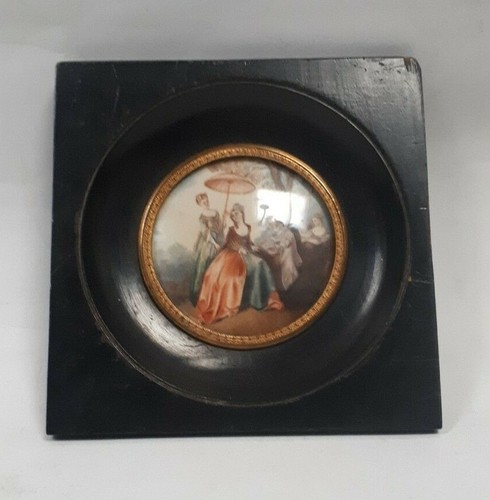 Tableau peinture miniature xix - miniature,