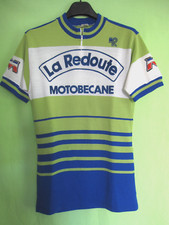 Maillot Cycliste La Redoute Motobécane 1979 Acrylique 70'S Kopa vintage - 3 / M
