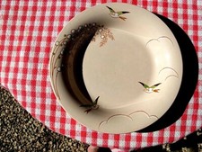 Bel assiette creuse - , ancien
