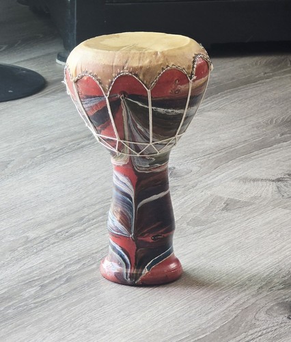 Handpainted djembe drum - djembe,