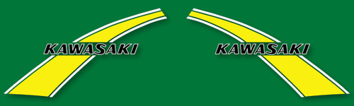 Kawasaki 175 1976 sticker - ke,