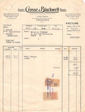 19-0411   1929 ETS CROSSE & BLACKWELL REUNIS A VINCENNES - M. BOUREAU A PARIS